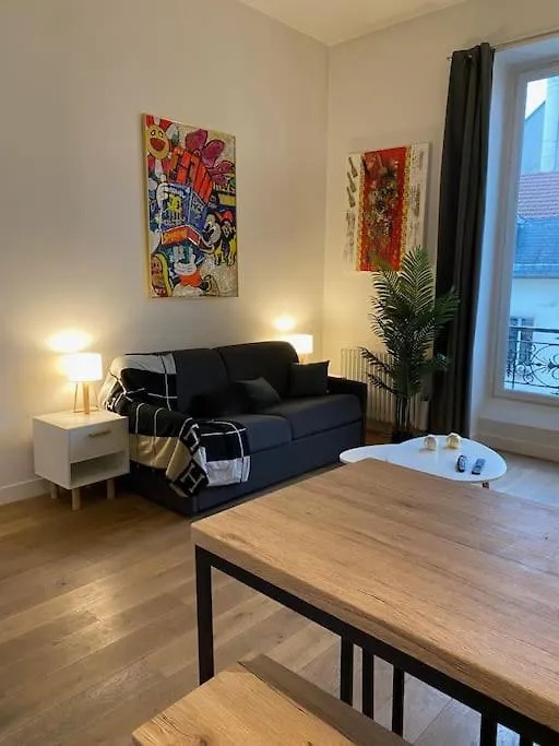 Grand Studio Charonne Bastille Pop Art Paris Daire